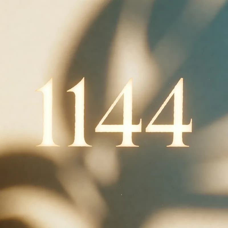 Angel number 1144 - Build your dream