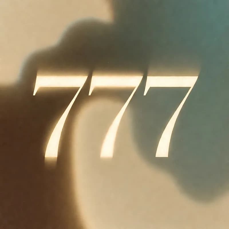 Angel number 777 - Aligned & lucky