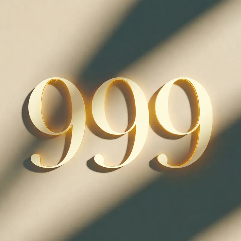 Angel number 999 - Completion