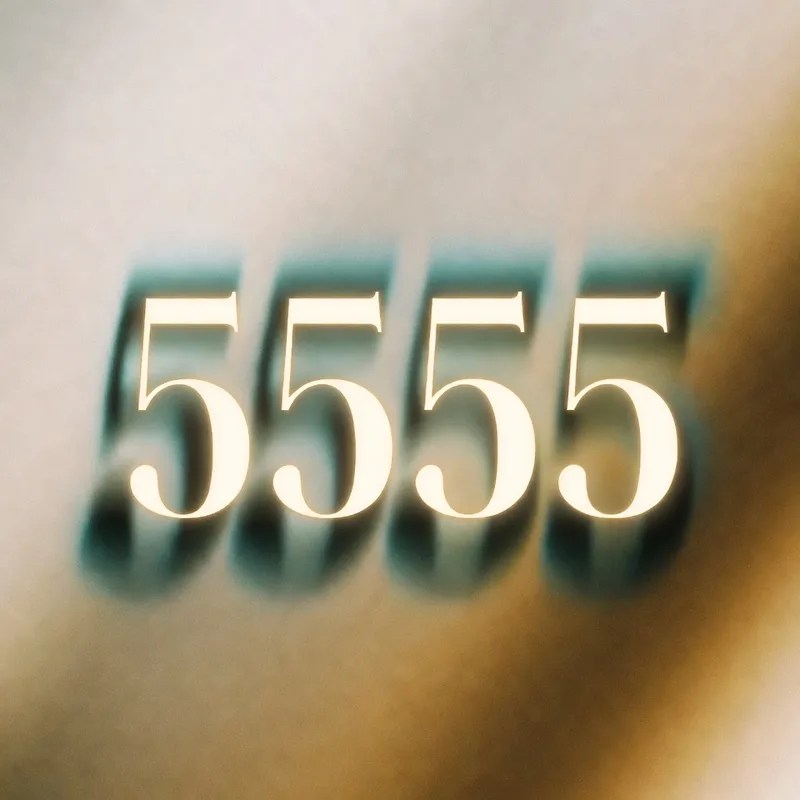 Angel number 5555 - تغييرٌ كبير