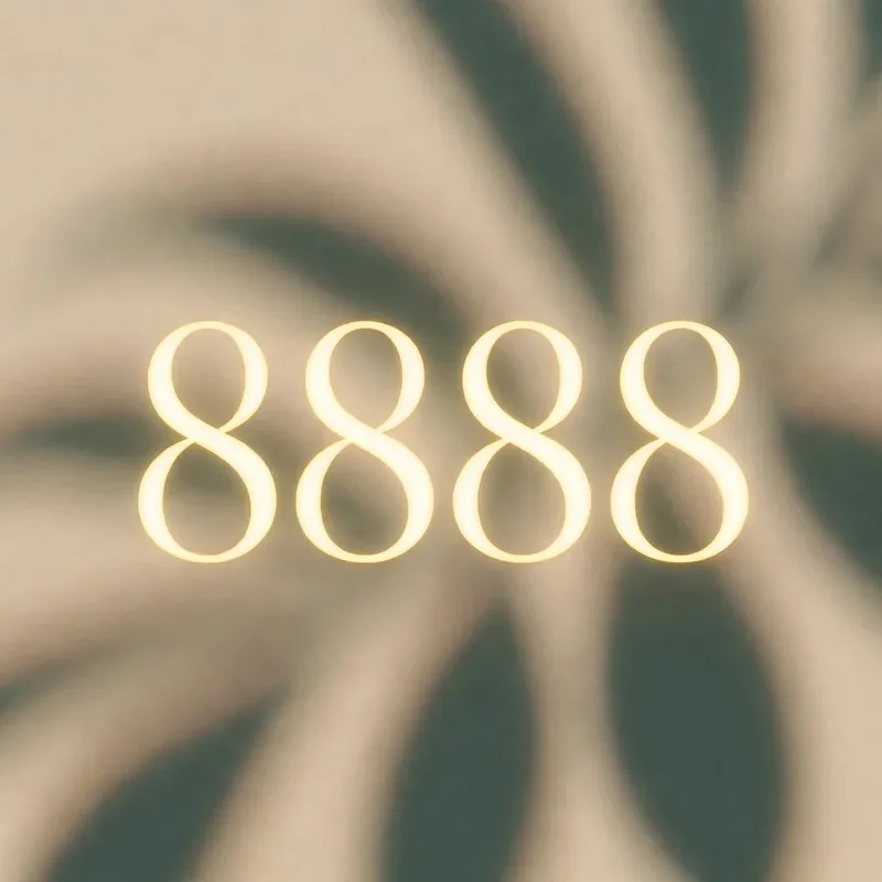 Angel number 8888 - Reiche Rückkehr