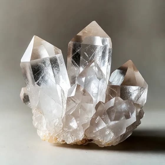 Bergkristall, Ansicht 3 crystal