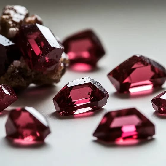 Garnet, view 3 crystal