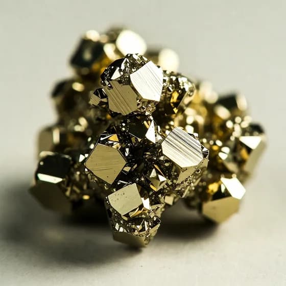 Pyrit, Ansicht 2 crystal