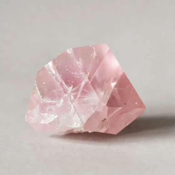 Rosenquarz, Ansicht 2 crystal