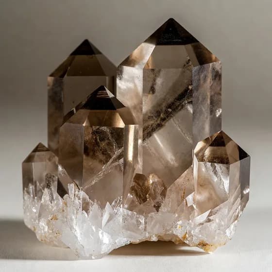 Rauchquarz, Ansicht 2 crystal