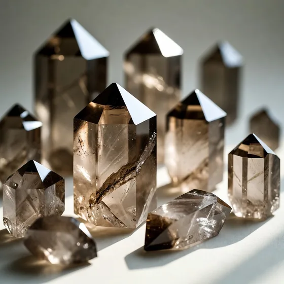 Rauchquarz, Ansicht 4 crystal