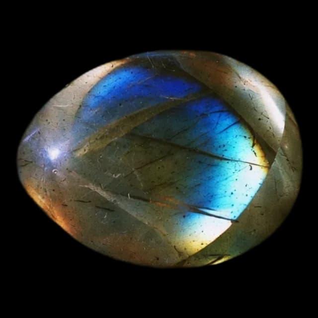 Labradorite crystal