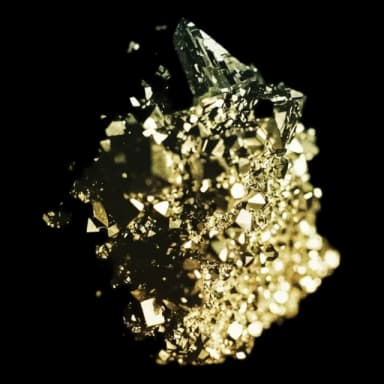 Pyrite crystal